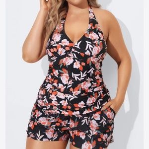 Meet.Curve Floral Tankini